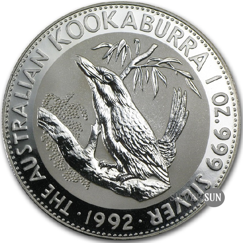 Australia - Kookaburra 1992 1oz*