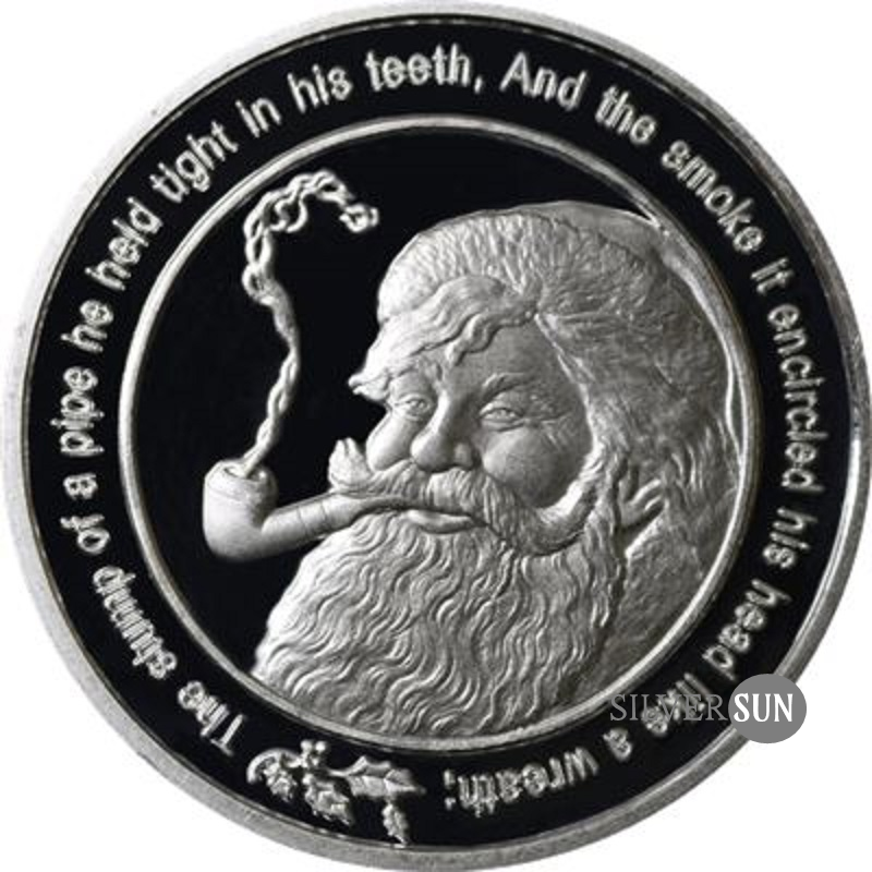 Mason Mint - Santa Claus Merry Christmas 1oz